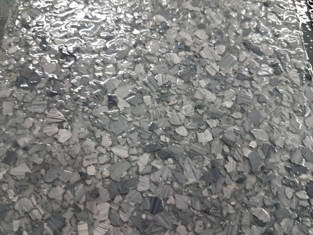 SpartaFlake Brindle Polyaspartic Decorative Concrete Floor Coating