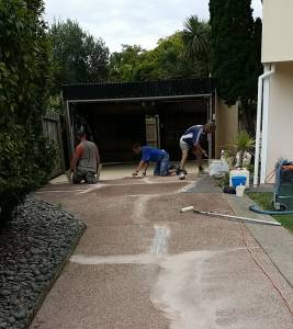Pearl Metallic Marble Epoxy Basement Cape Fear Coatings Wilmington Nc Epoxy Floor Basement Flooring Epoxy Concrete Floor